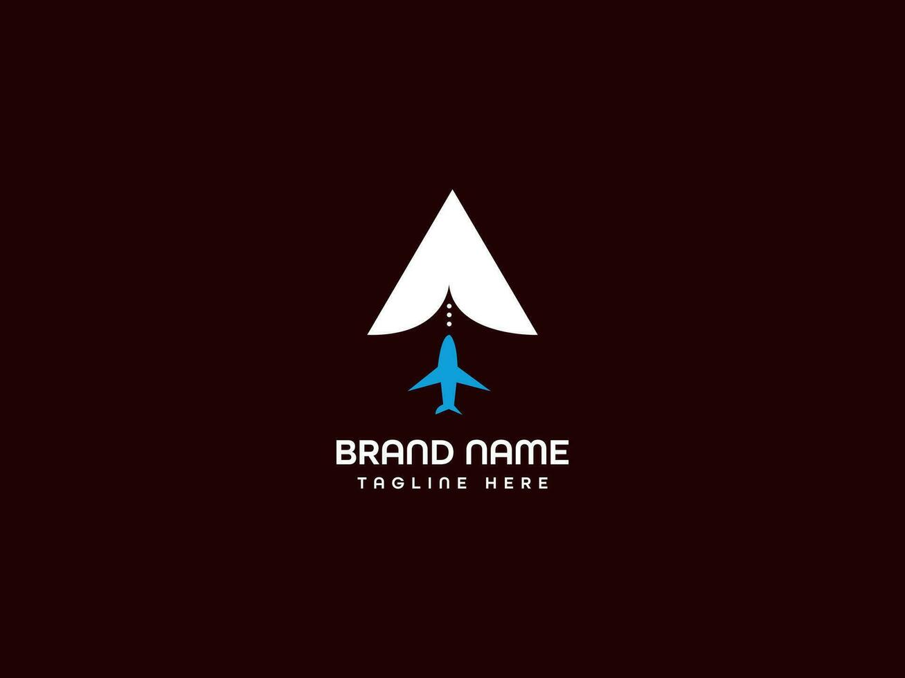 letter airlines logo vector