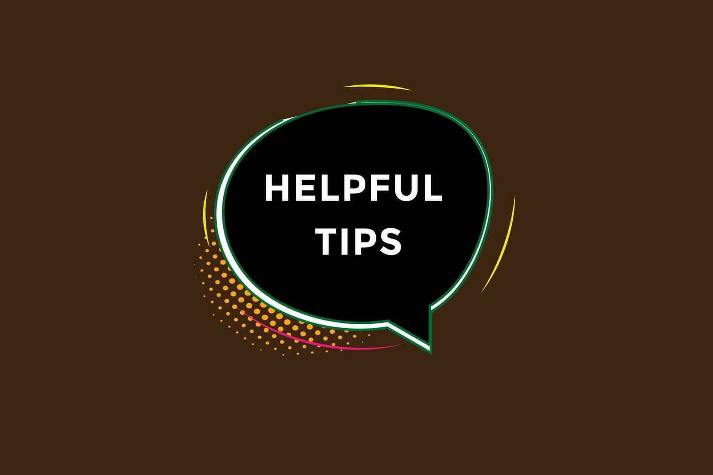 new helpful tips  modern, website, click button, level, sign, speech, bubble  banner, vector