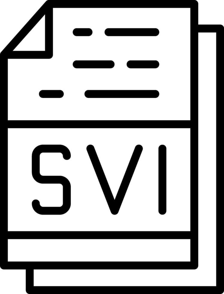 svi vector icono diseño