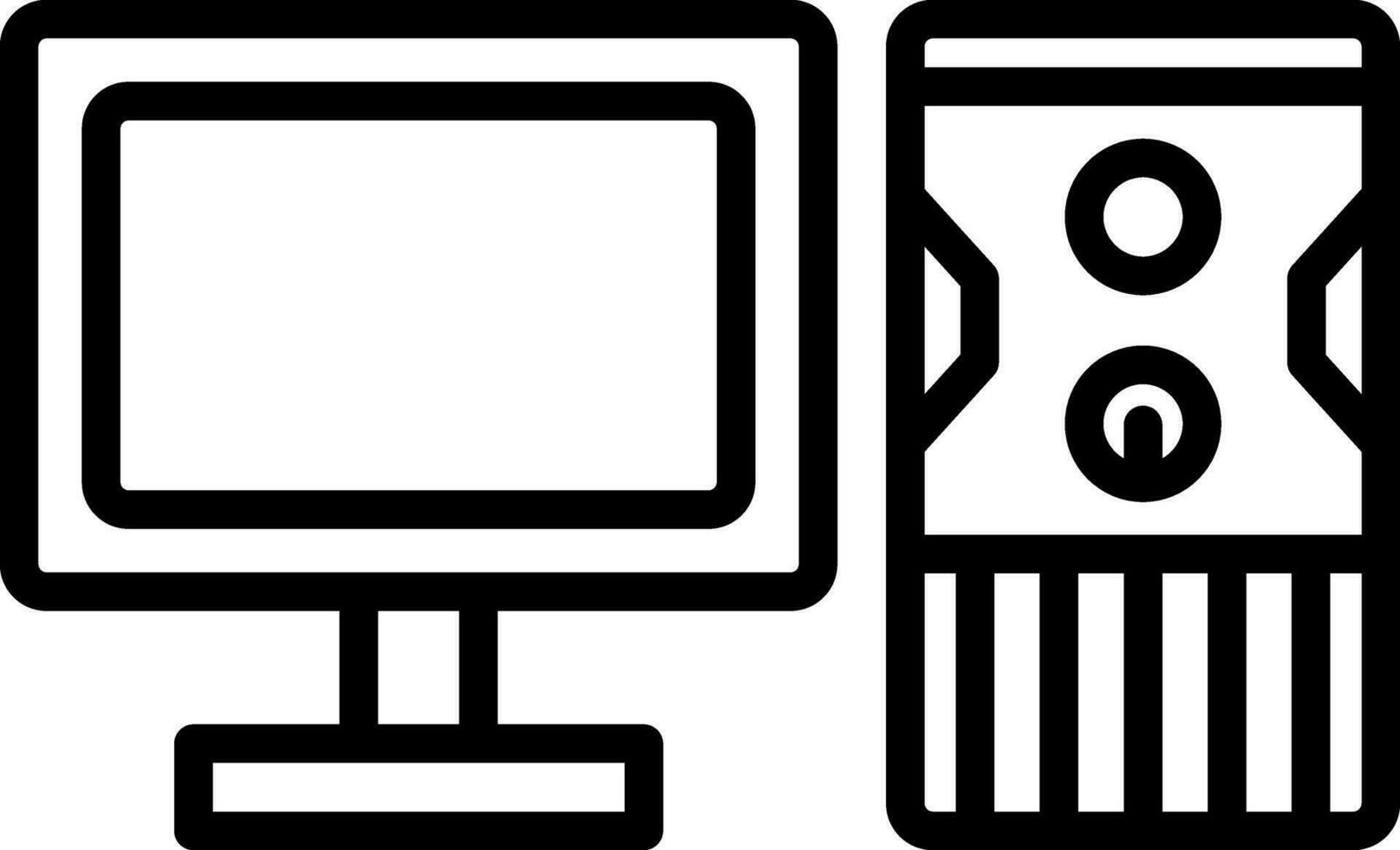 Computer Vector Icon Design