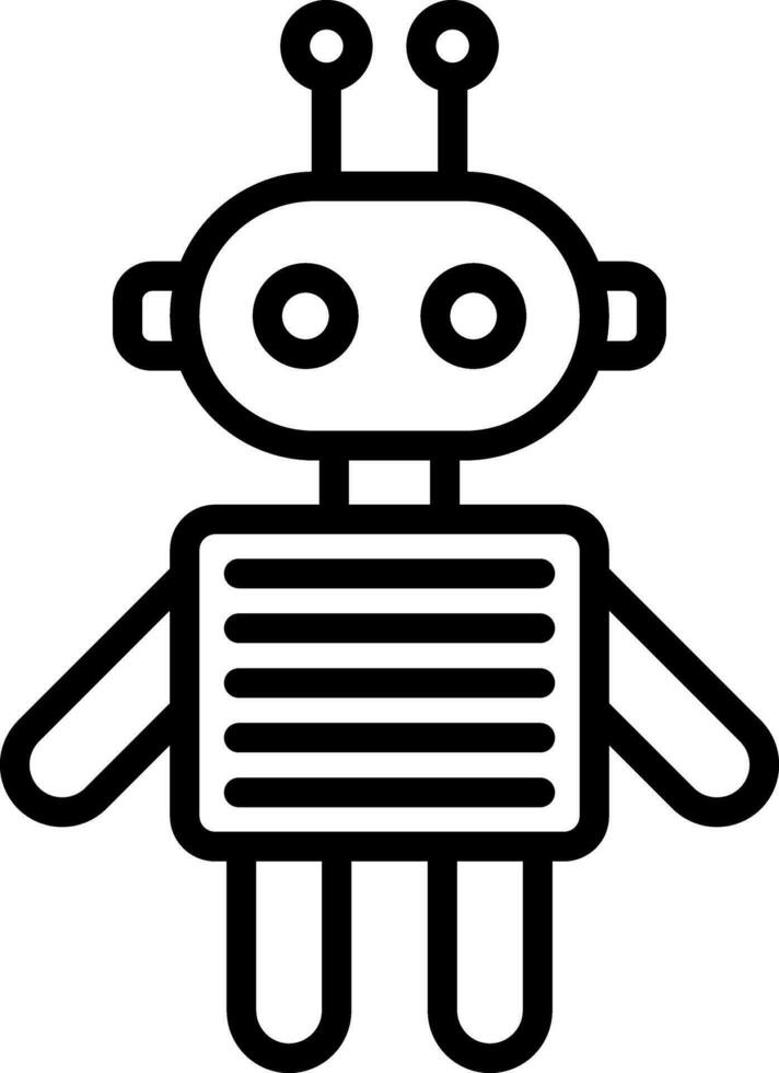Robot Vector Icon Design