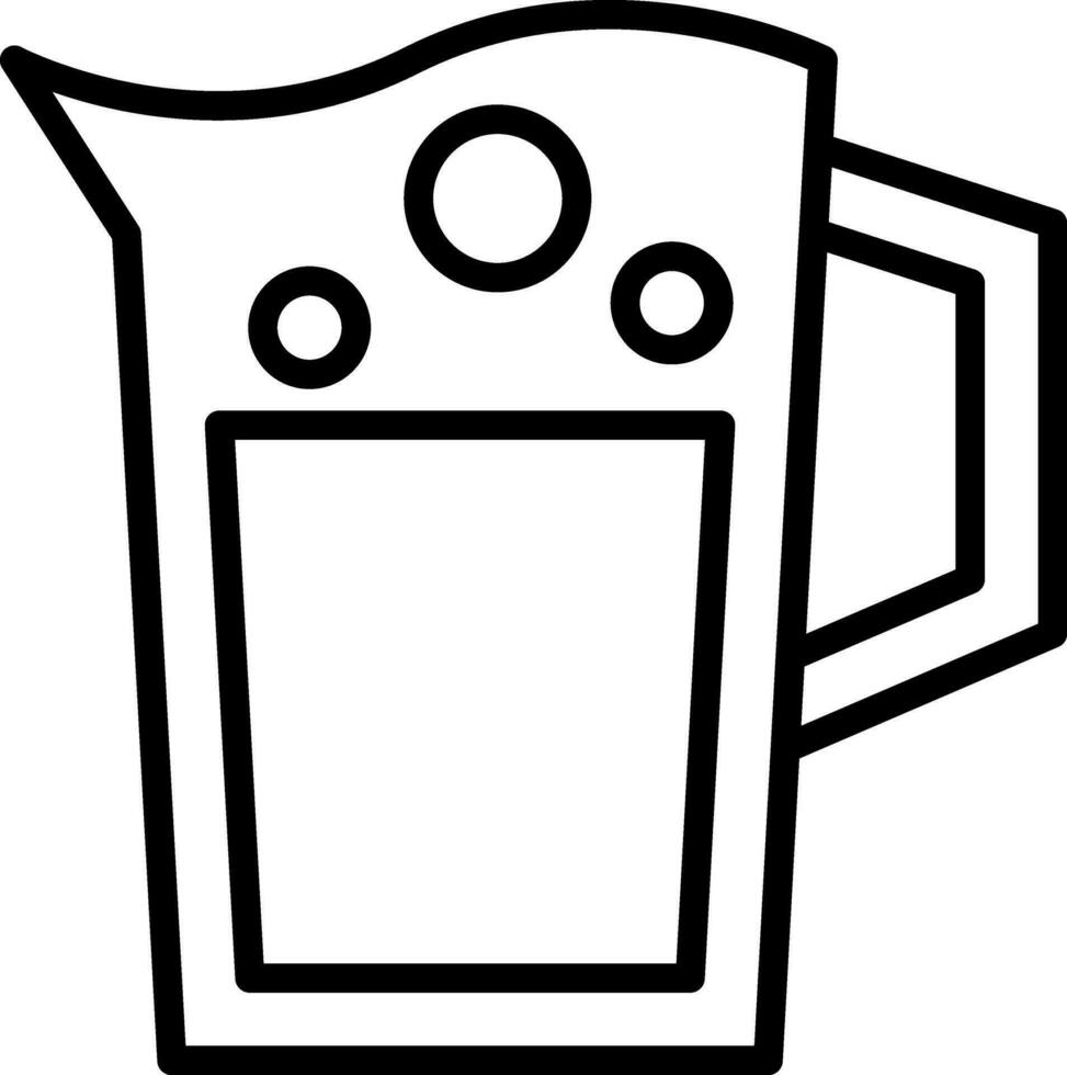 Pitcher Vector Icon Design