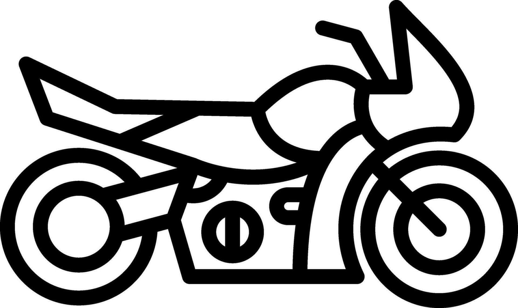 Motorbike Vector Icon Design