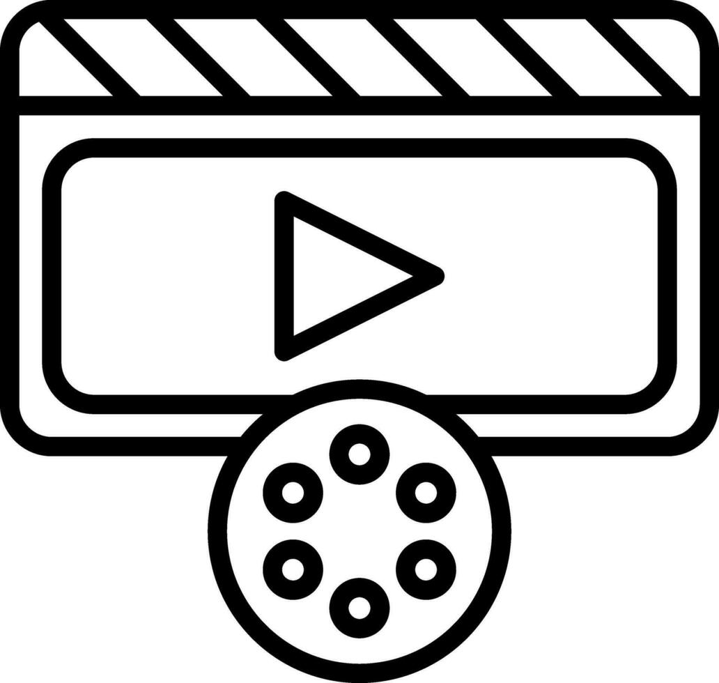 Video Vector Icon Design