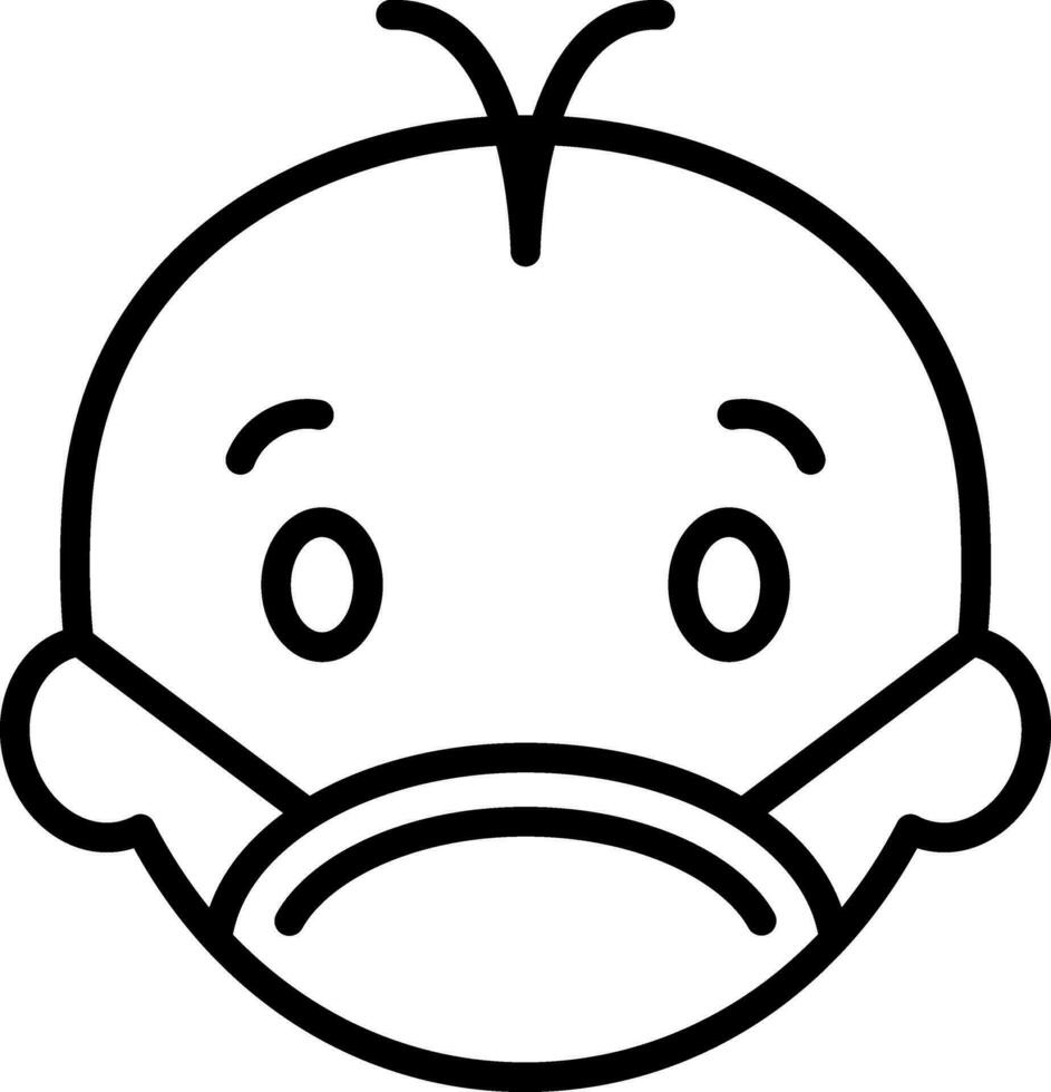 Face mask Vector Icon Design