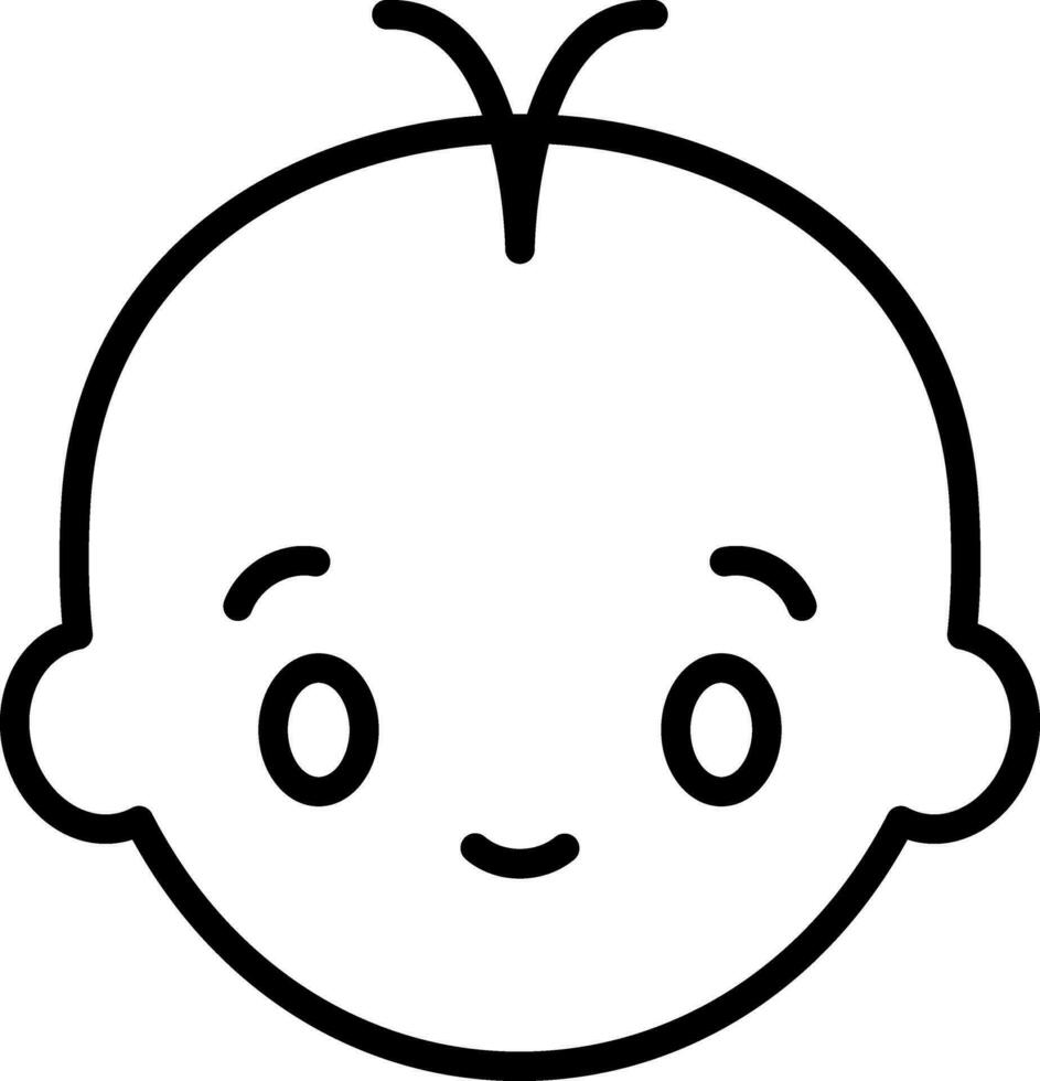 Baby Vector Icon Design