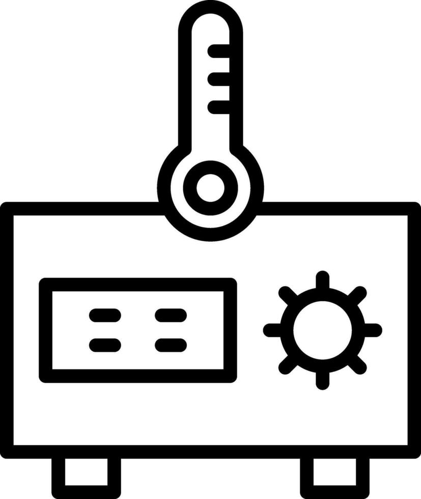 Thermometer Vector Icon Design