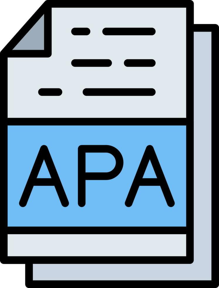 apa vector icono diseño