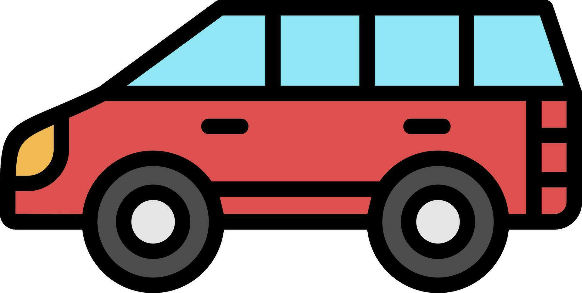 Van Vector Icon Design