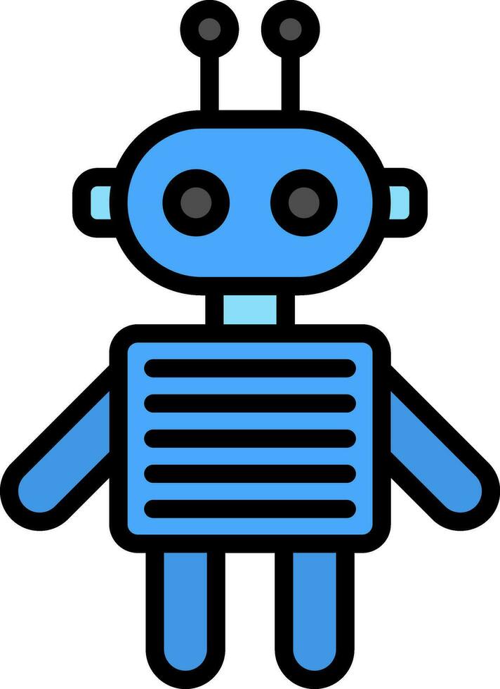 Robot Vector Icon Design