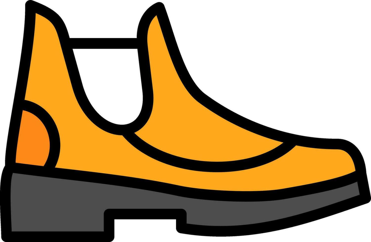 diseño de icono de vector de botas