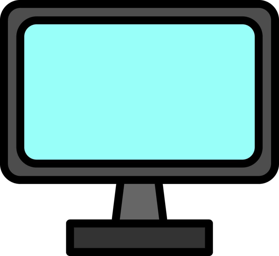 diseño de icono de vector de monitor