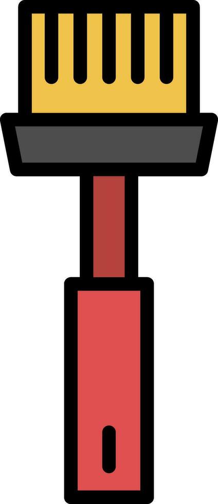 Basting brush Vector Icon Design