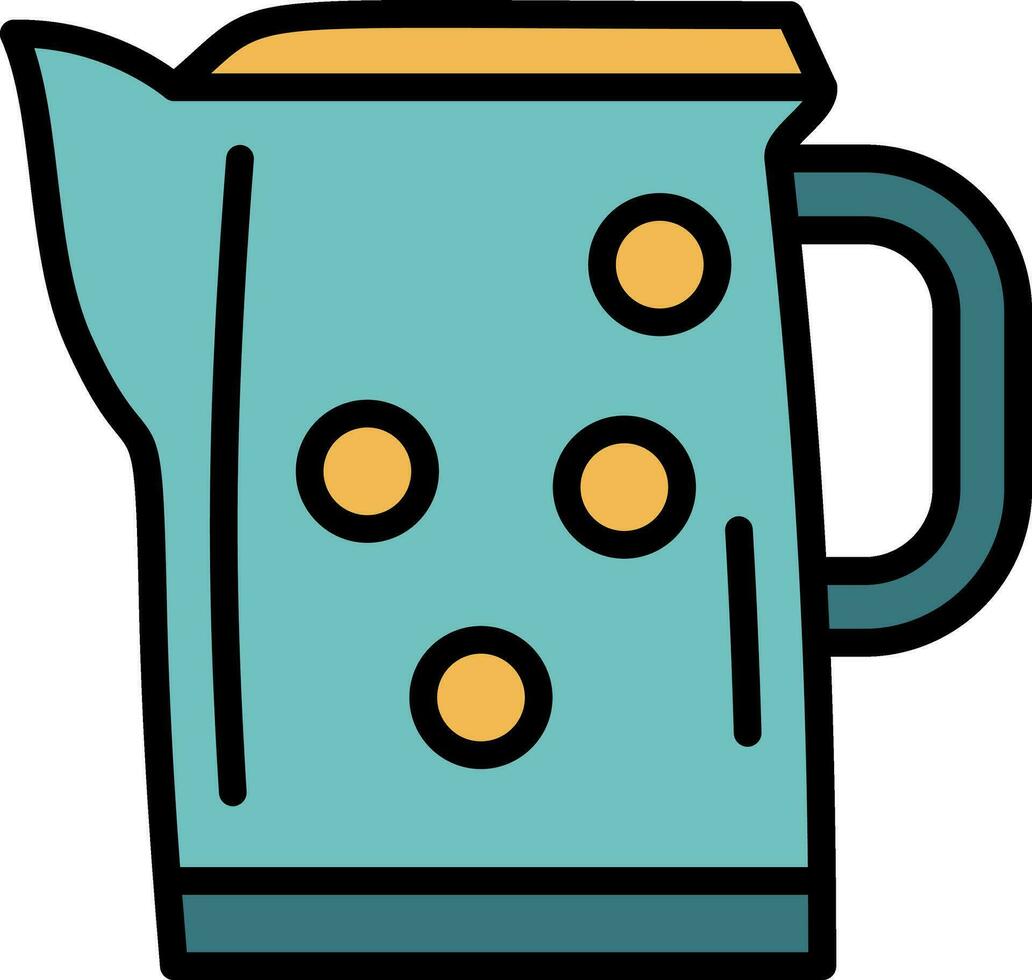 Pitcher Vector Icon Design