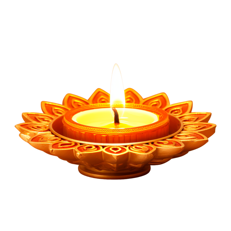 diwali diya ai generativo png