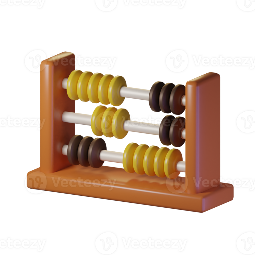 Abacus with an orange theme png
