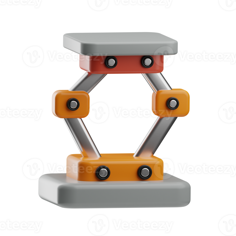 car service car jack 3d illustration png