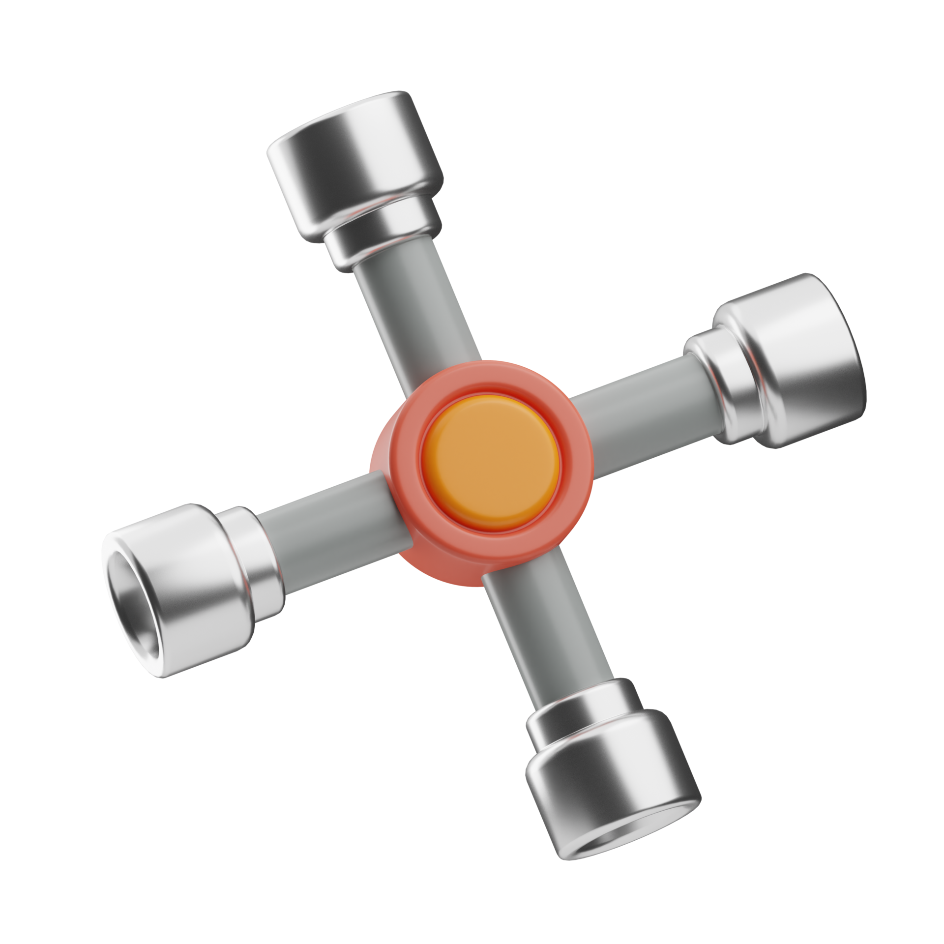 car service Lug Wrench 3d illustration 28900170 PNG