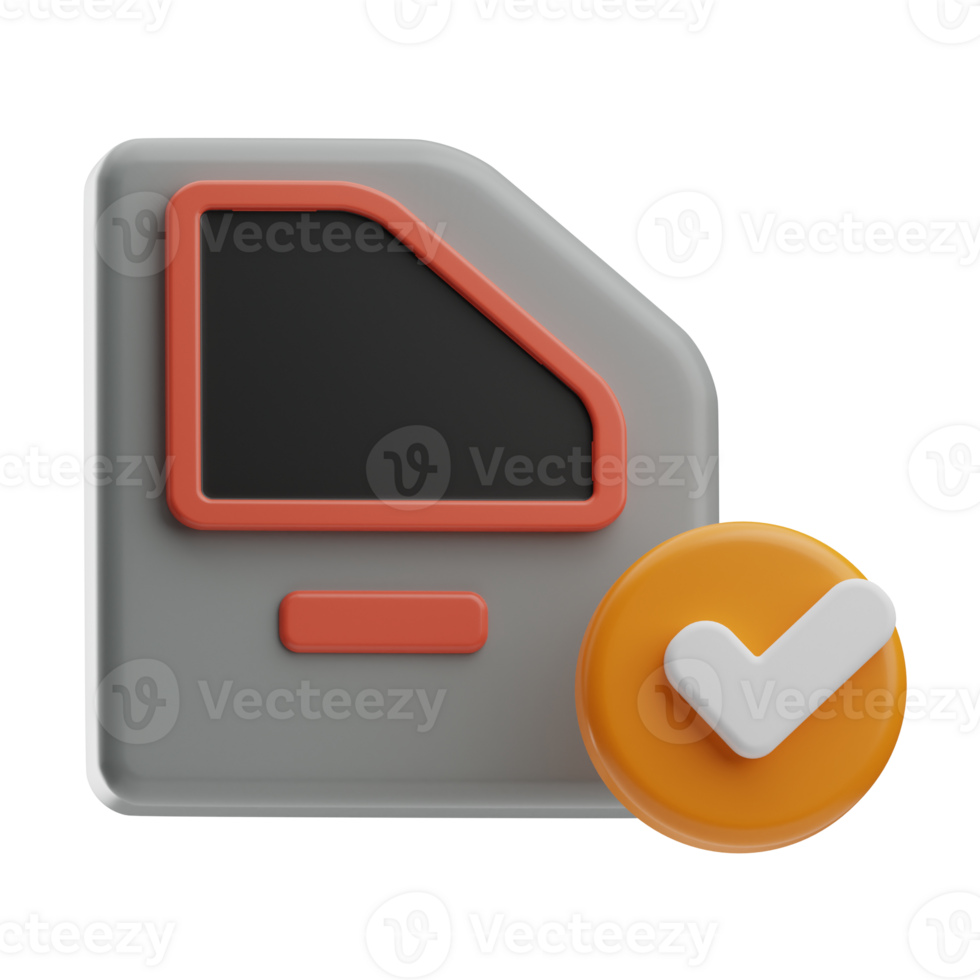 car service Exterior 3d illustration png