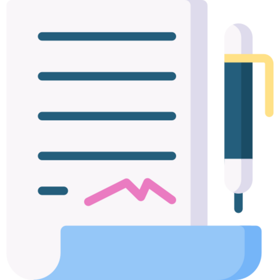 contract icon design png