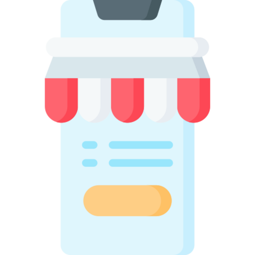 online shop icon design png