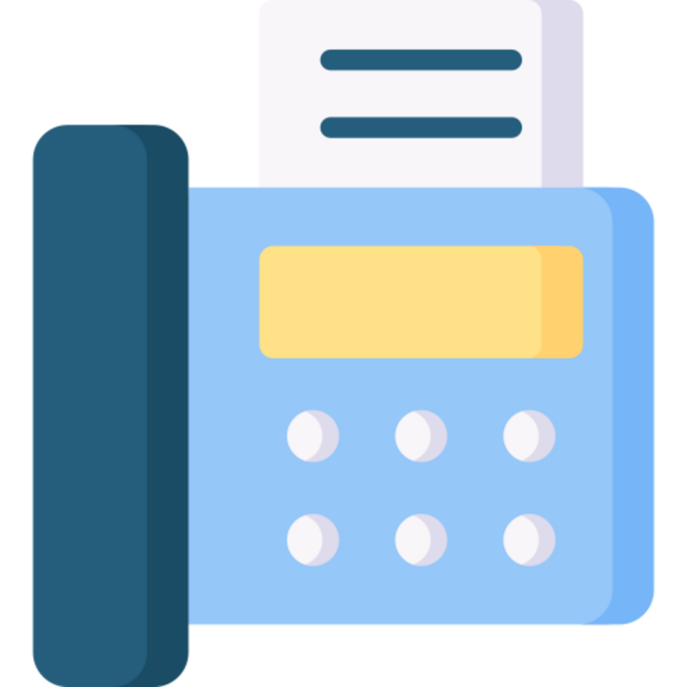 fax icon design png