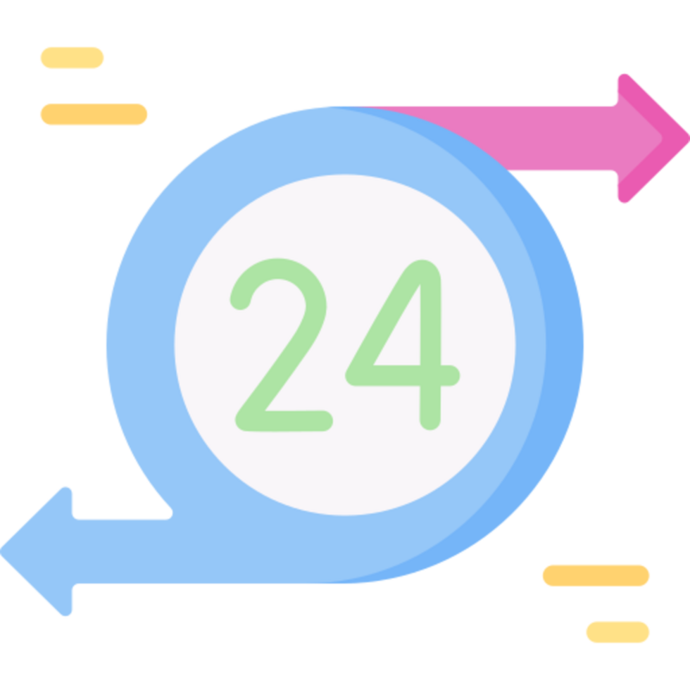 hours icon design png