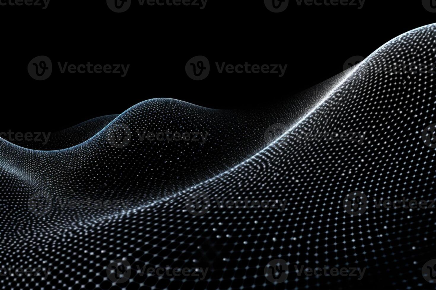 Abstract polygonal space low poly dark background with connecting dots and lines. Connection structure. 3d rendering , photo