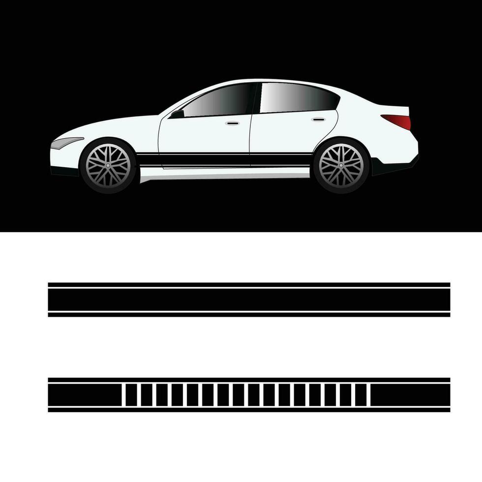 vector car livery decal. Car background decals. car body modification decals