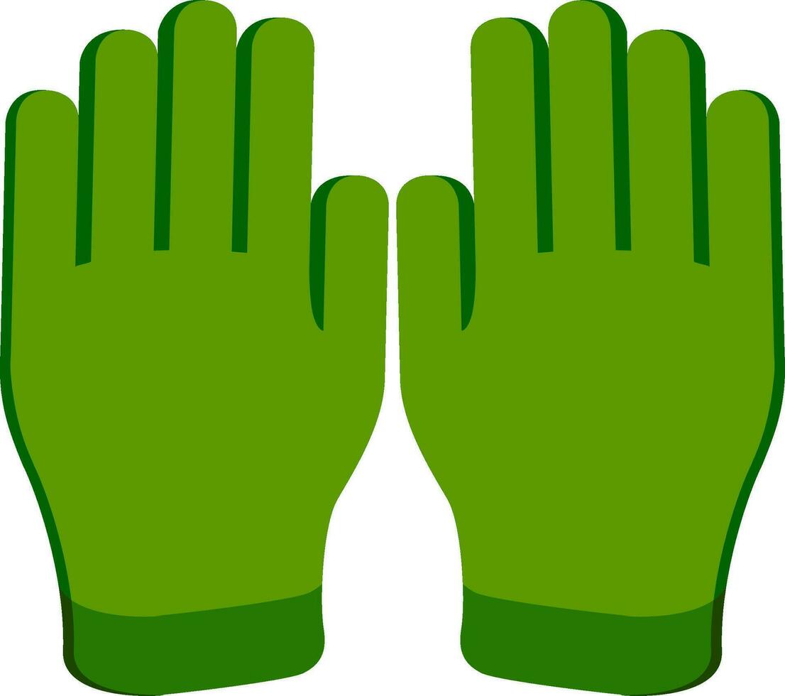 Gloves icon vector in winter season. Gloves design as an icon, symbol, winter or Christmas celebration. Gloves icon in graphic resource for cold season design. Winter clothes to keep the body warm