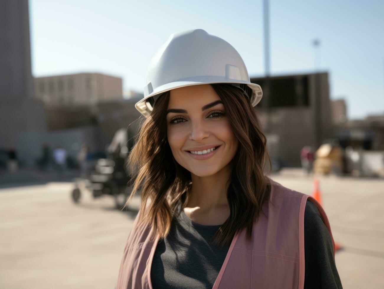 Female Hard Hat Stock Photos, Images and Backgrounds for Free Download