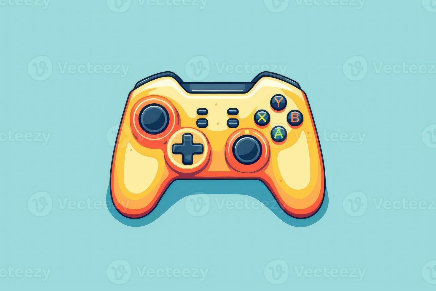 Retro video game controller photo