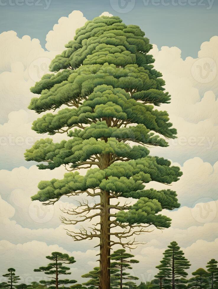Tree of life in the nature, background wallpaper, photo