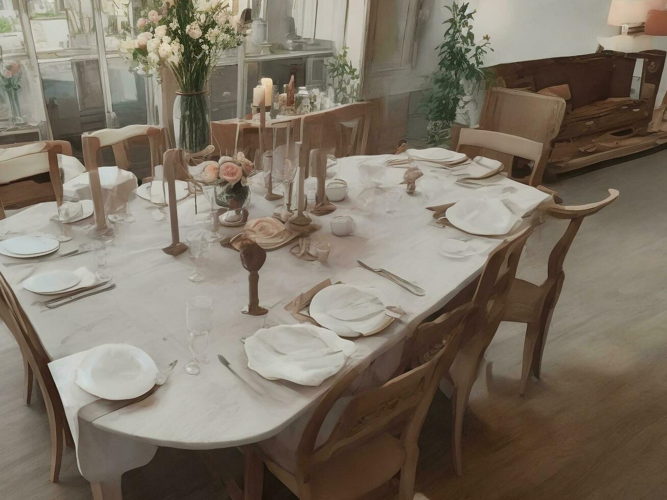 Dinner Setting Stock Photos, Images and Backgrounds for Free Download