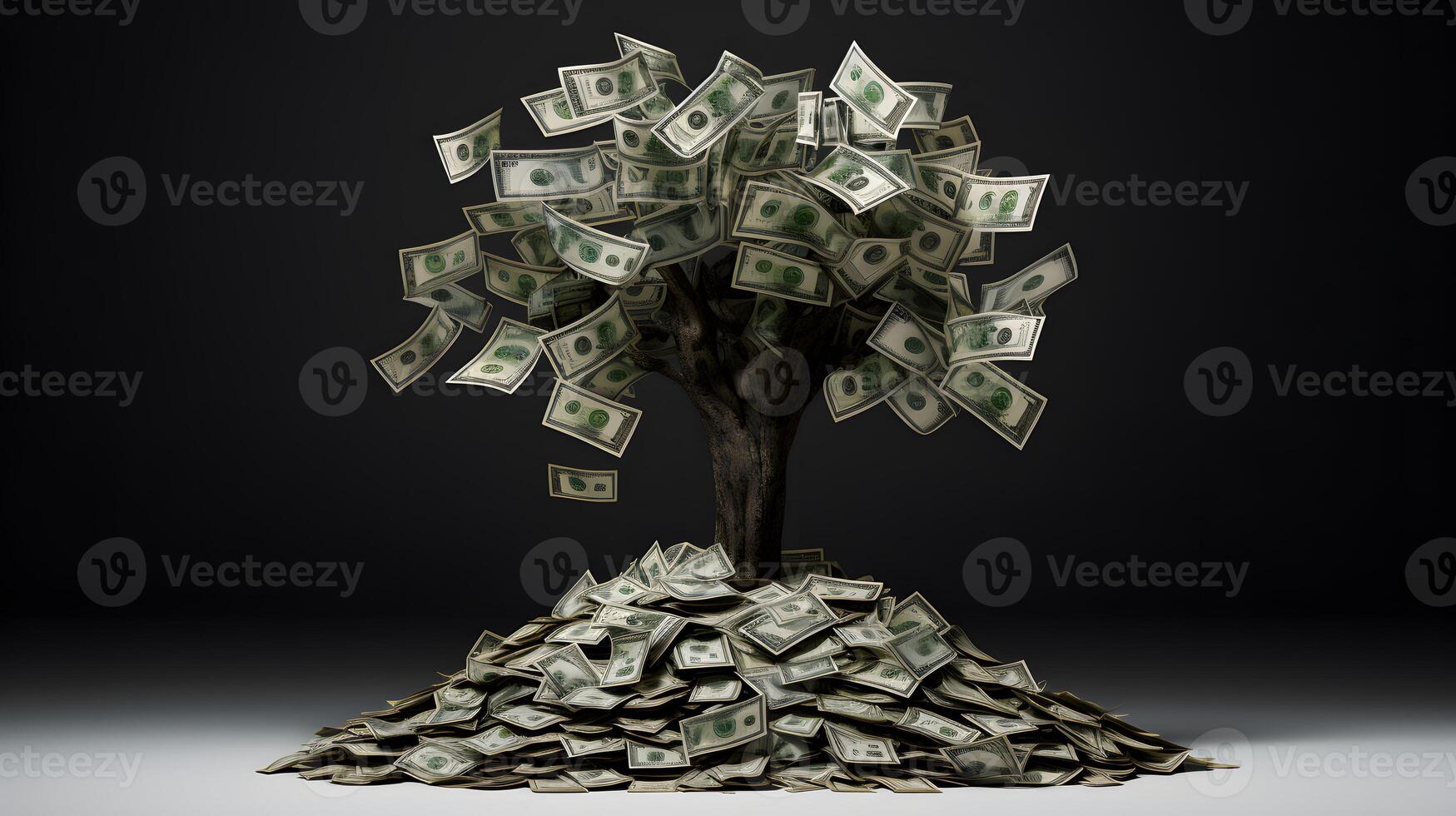 Money background wallpaper design, financial concept, rich, coins, cash, wealth, economy, photo