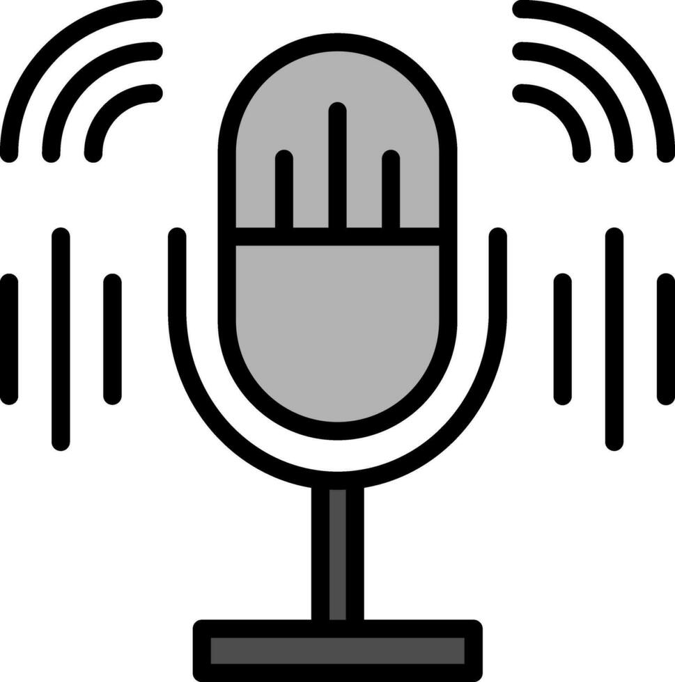 diseño de icono de vector de podcast