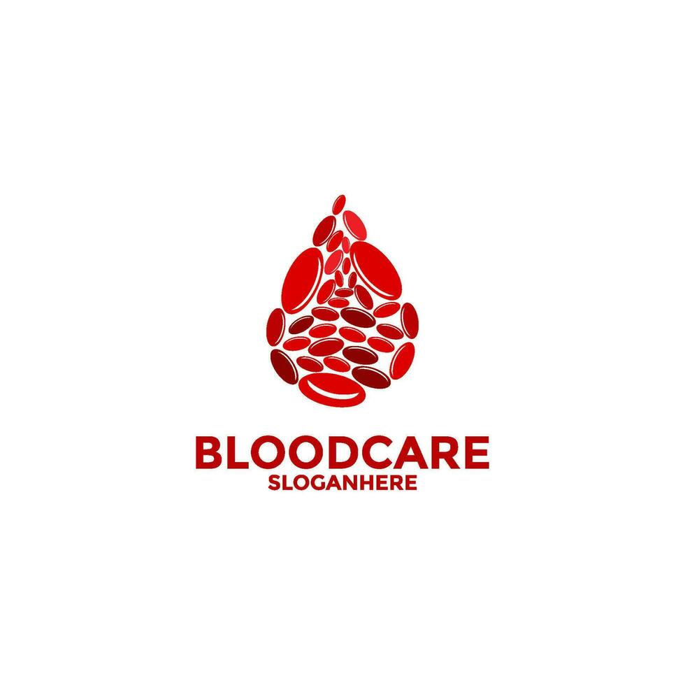 sangre donante logo diseños plantilla, sangre donación , sangre soltar logo vector modelo