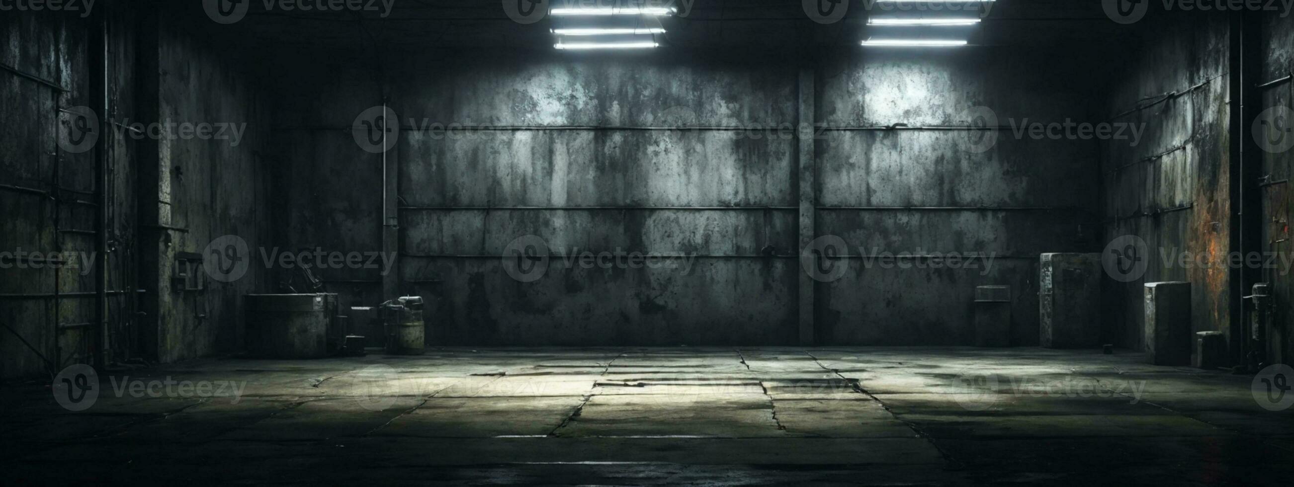 grunge industrial background. AI generated photo