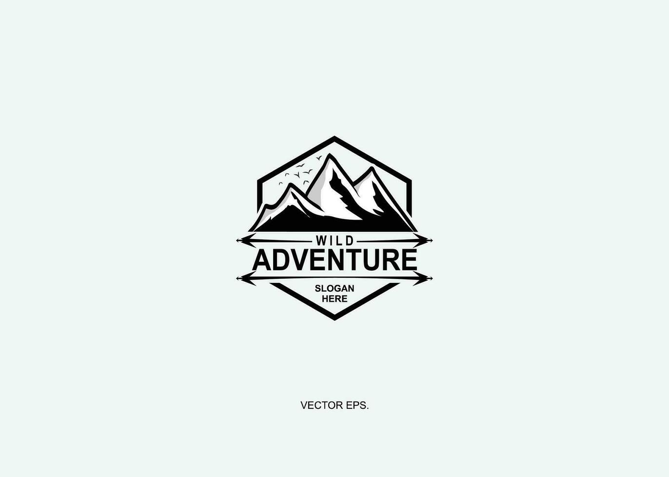 the adventure logo design vector