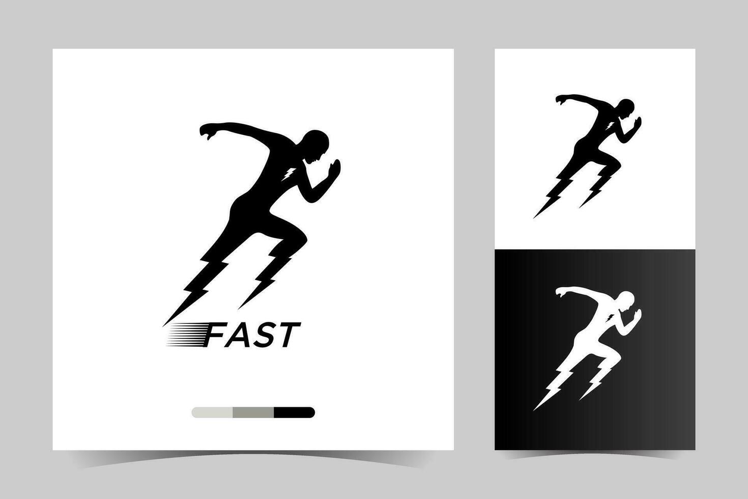 fast running icon vector illustration