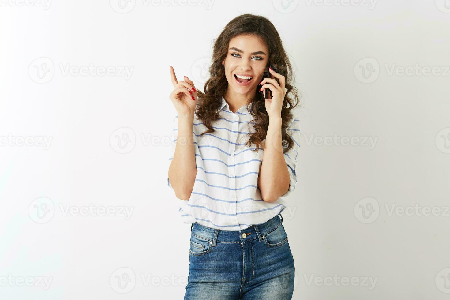cara sonriente hablando