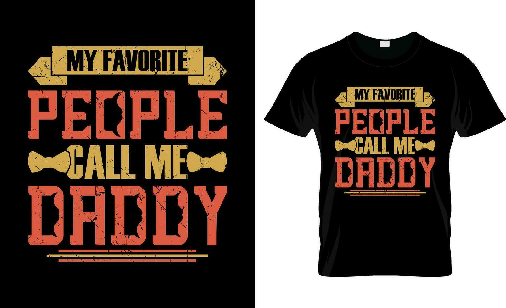 mi favorito personas llamada yo papi padre día camiseta diseño vector