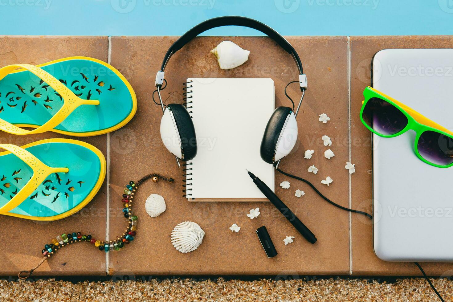 woman's accessories flat lay still life photo