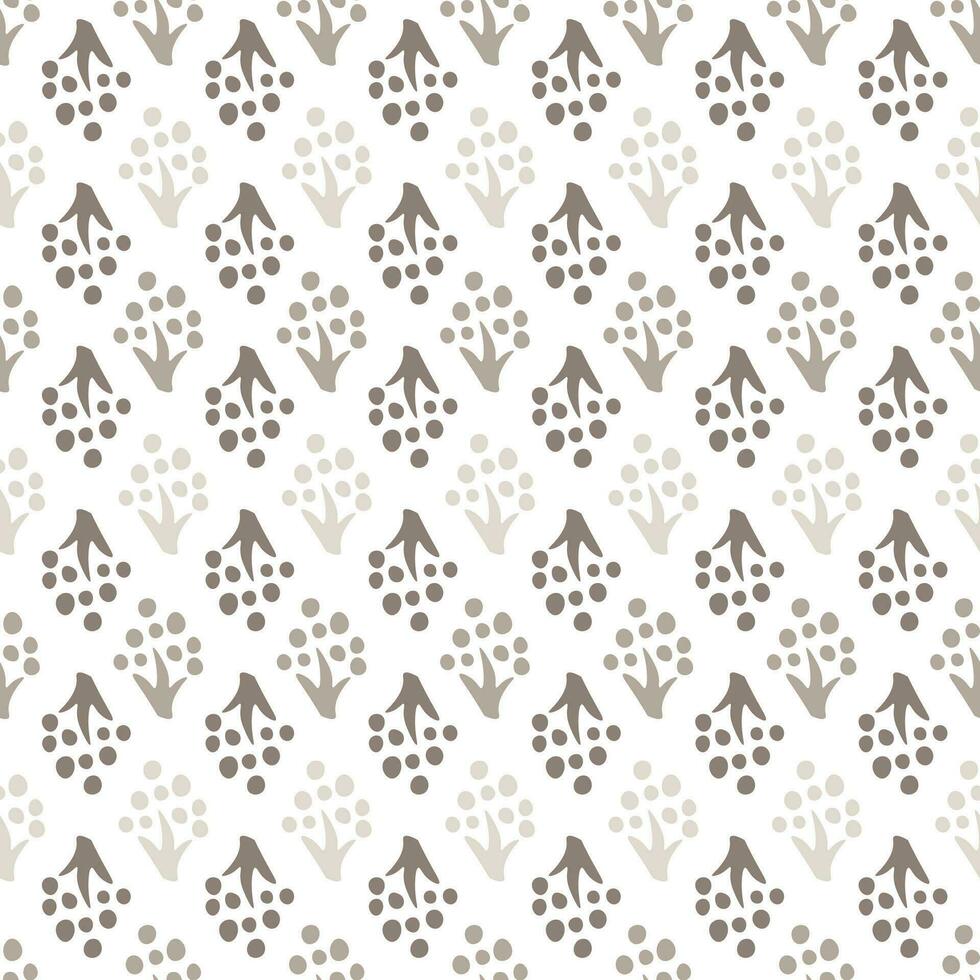 Abstract seamless pattern in pastel colors on a white background. Scandinavian print. Perfect for fabric, textile, wallpaper. Vector illustration