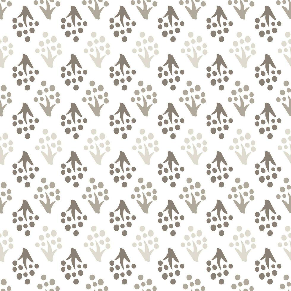 Abstract seamless pattern in pastel colors on a white background. Scandinavian print. Perfect for fabric, textile, wallpaper. Vector illustration