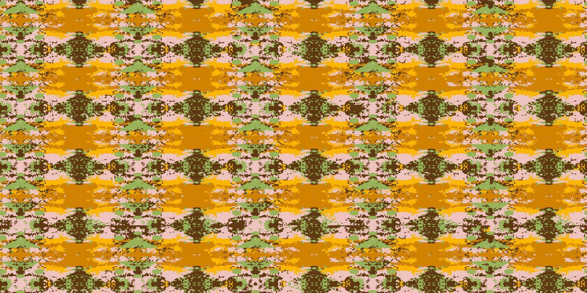 Ethnic ornament. Seamless vintage background. Vintage patterned ornament in ethno style. Vector illustration