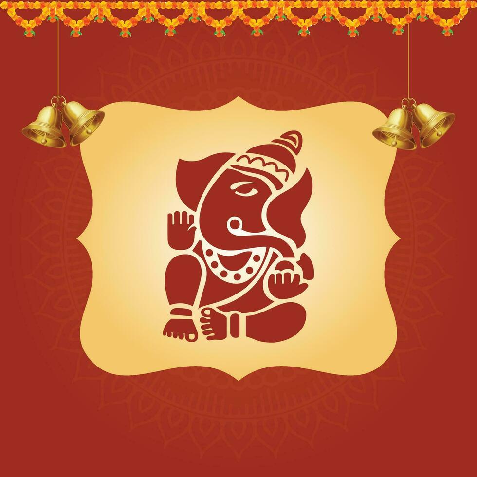 Ganesh Chaturthi post vector