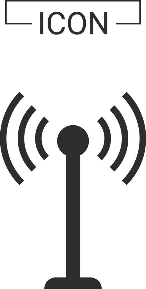 wireless icon signal connection vector