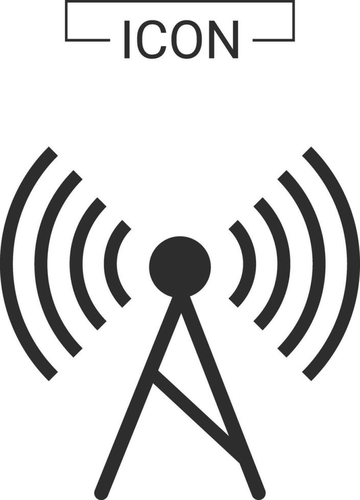 wireless icon signal connection vector