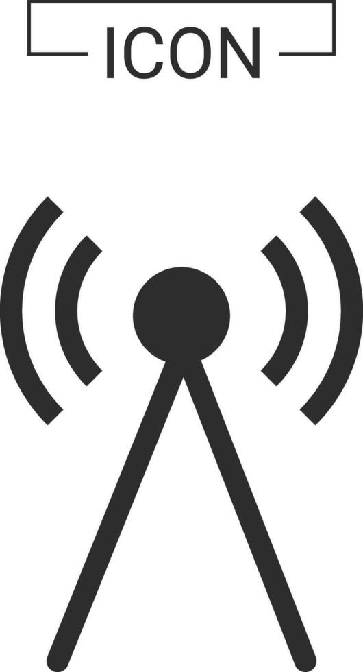 inalámbrico icono señal conexión vector